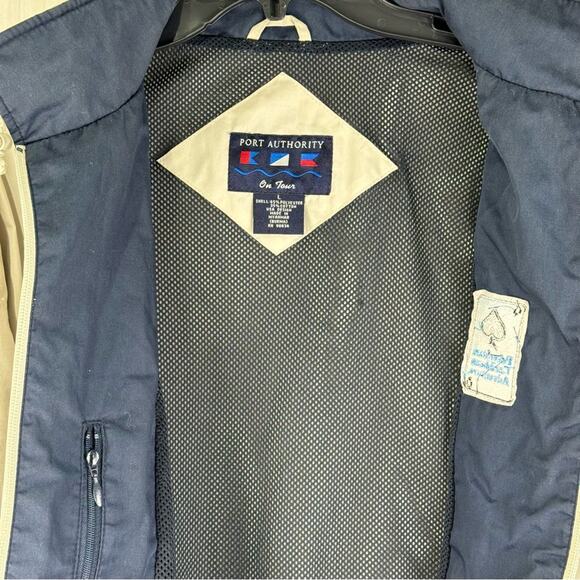 Port Authority Vintage Poker Stars Caribbean Adventure Club Jacket Men’s Large - Picture 7 of 10